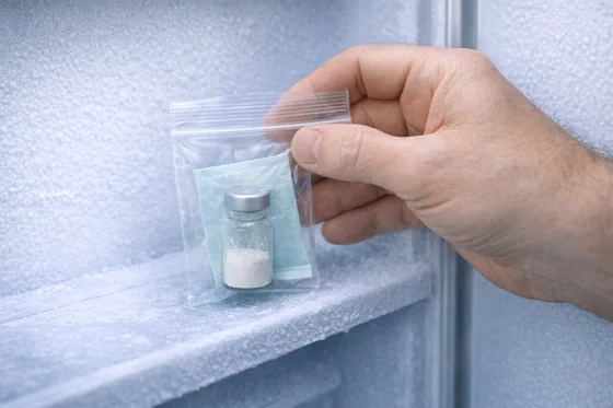 Pulver langfristig eher bei -20 °C lagern
