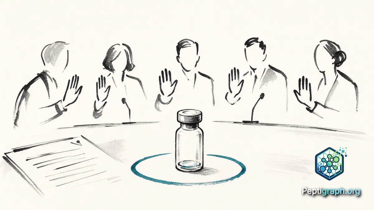 Symbolbild: FDA-Panel lehnt Emideltide für Compounding ab