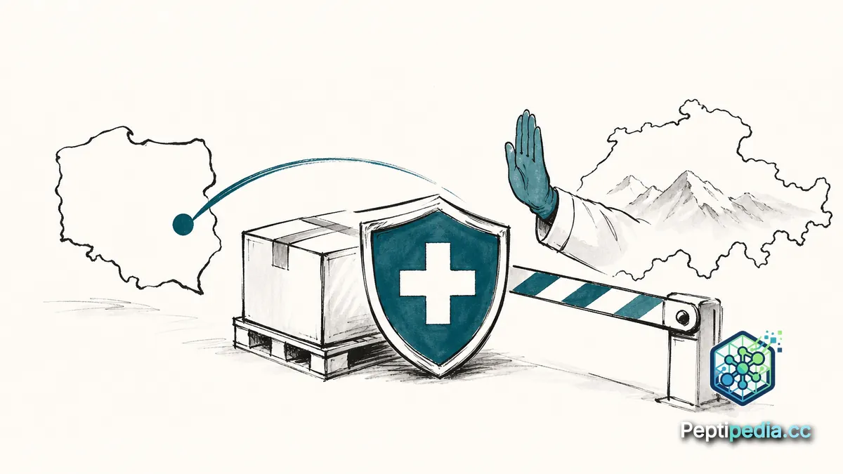 Symbolbild: Swissmedic-Razzia: 23 Peptid-Sendungen aus Polen gestoppt